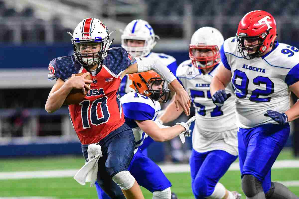American Football Team vs Canadian Football Team Lineups