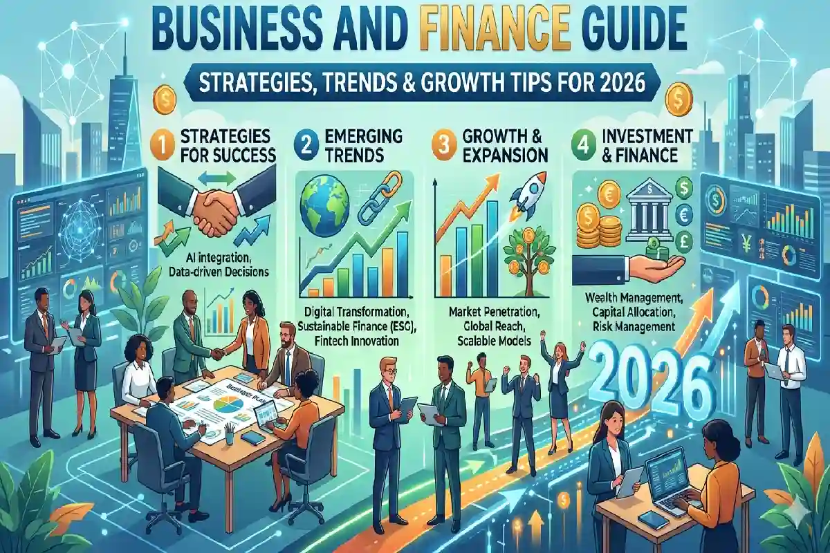Business and Finance Guide: Strategies,Trends & Growth Tips for 2026 Business and Finance Guide: Strategies,Trends & Growth Tips for 2026
