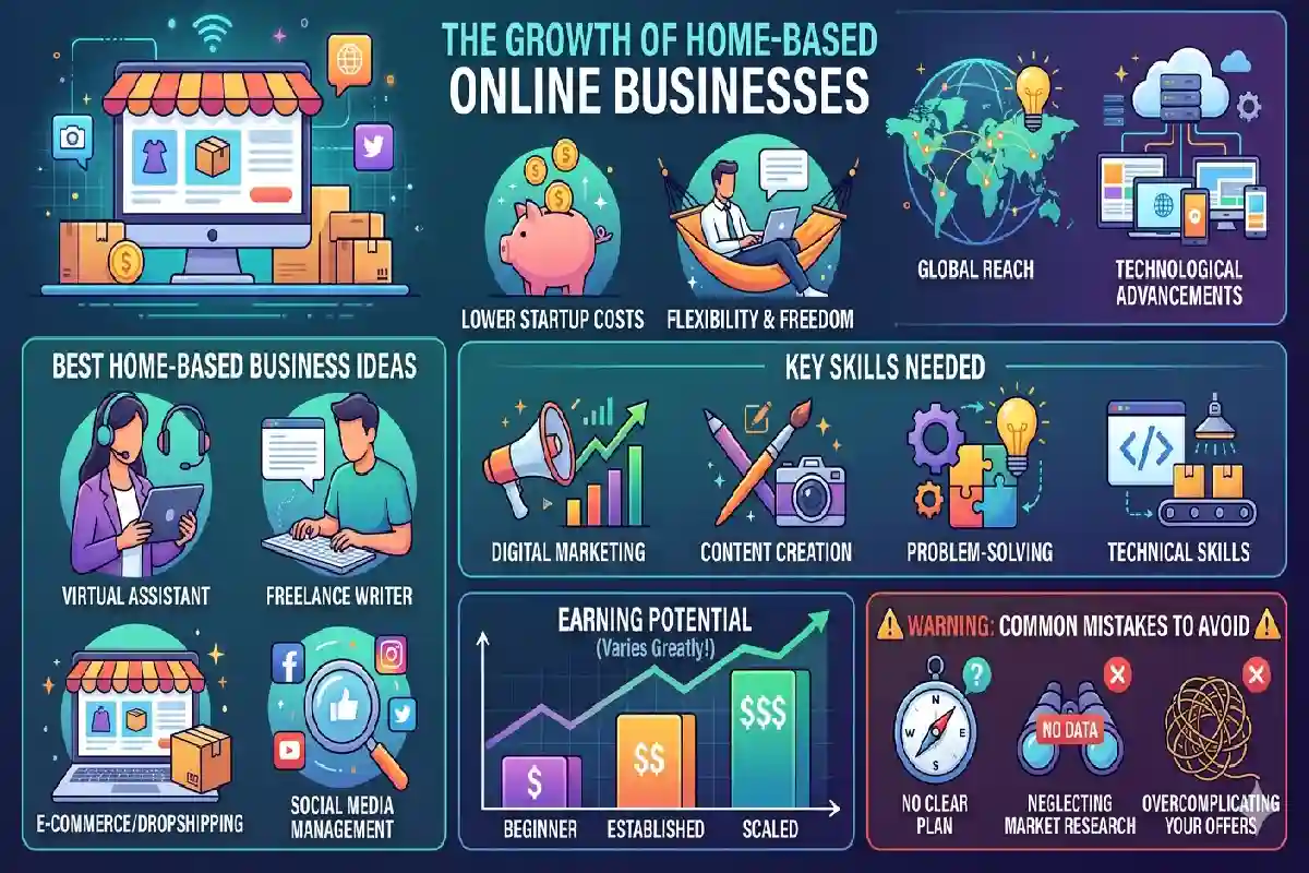 25 Profitable Home-Based Online Business Ideas to Start in 2026 25 Profitable Home-Based Online Business Ideas to Start in 2026