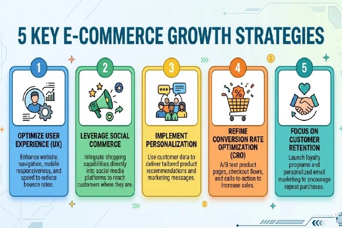 5 key e-commerce growth strategies