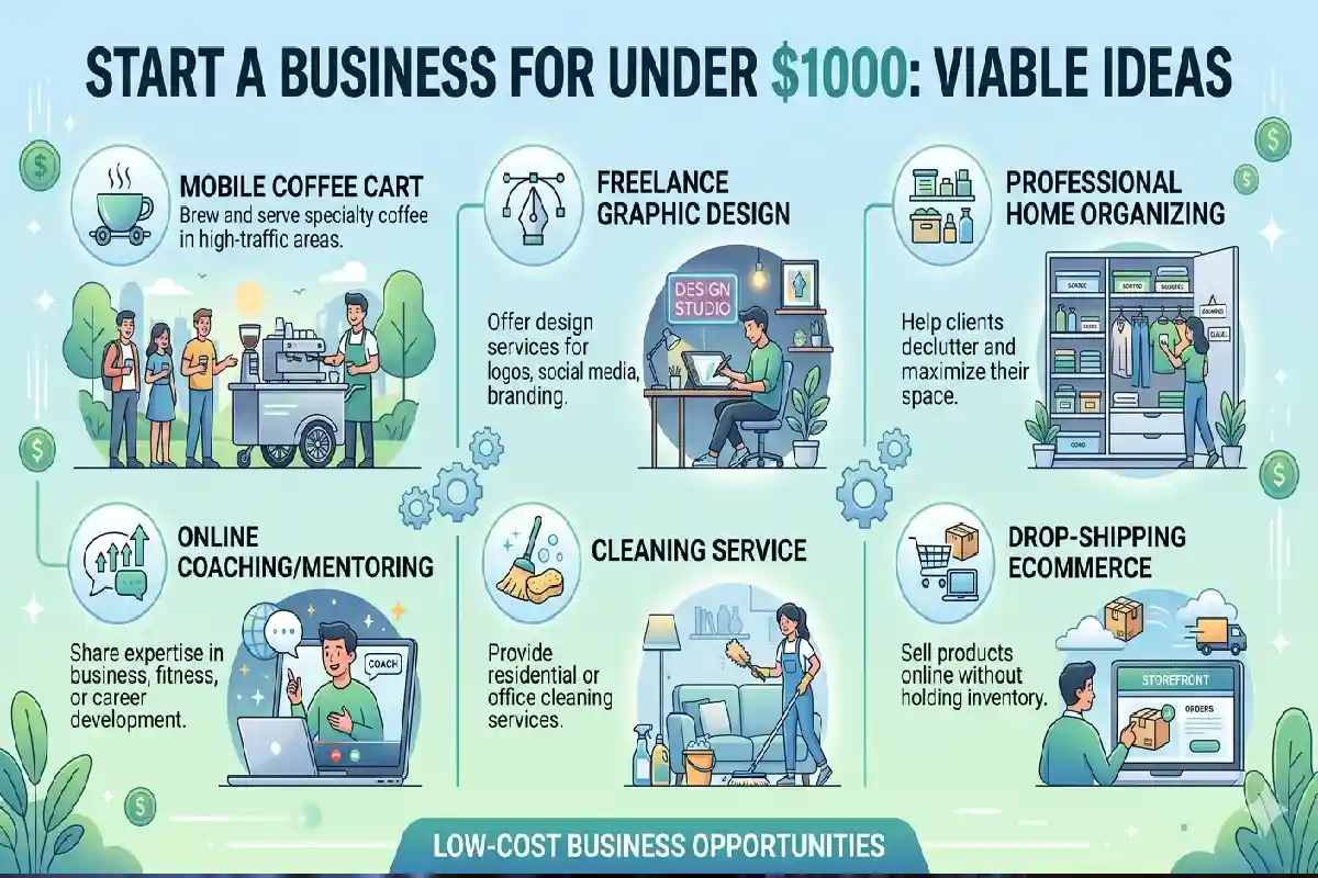 Business Ideas Under $1000 Business Ideas Under $1000