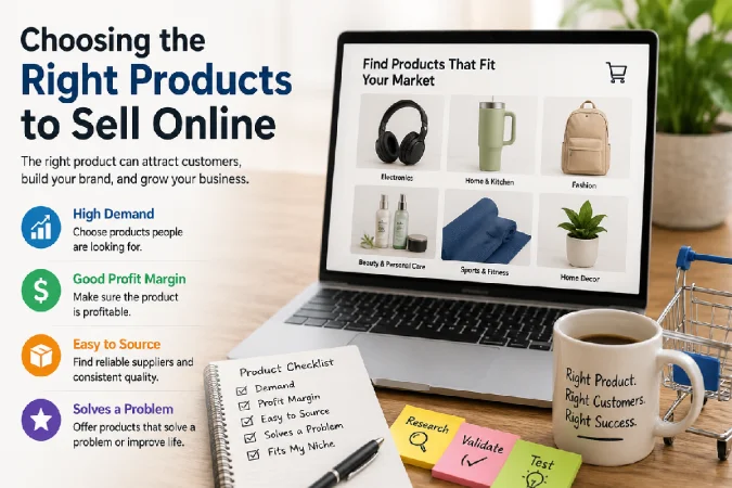 Choosing the Right Products to Sell Online