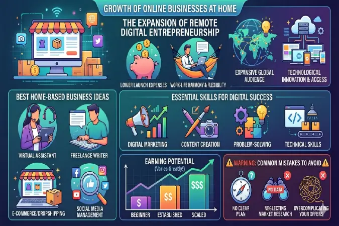 Home-Based Online Business Ideas