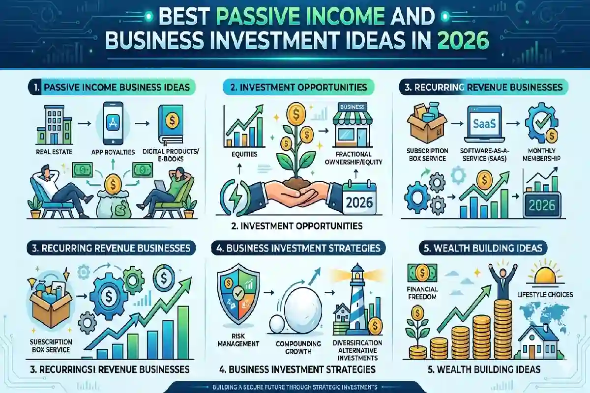 Best Passive Income and Business Investment Ideas in 2026 Best Passive Income and Business Investment Ideas in 2026