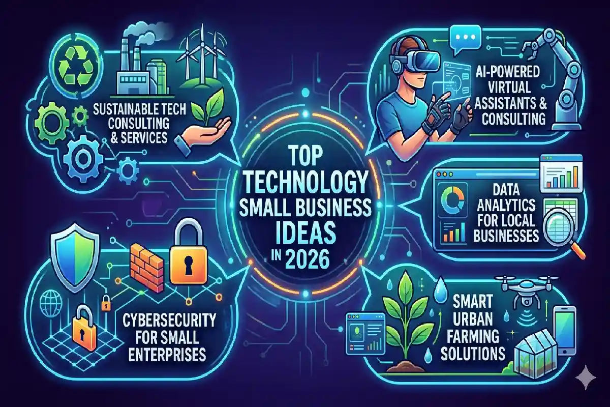 Top Technology Small Business Ideas in 2026