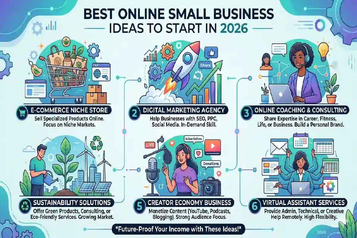 Best Online Small Business Ideas to Start in 2026 Best Online Small Business Ideas to Start in 2026