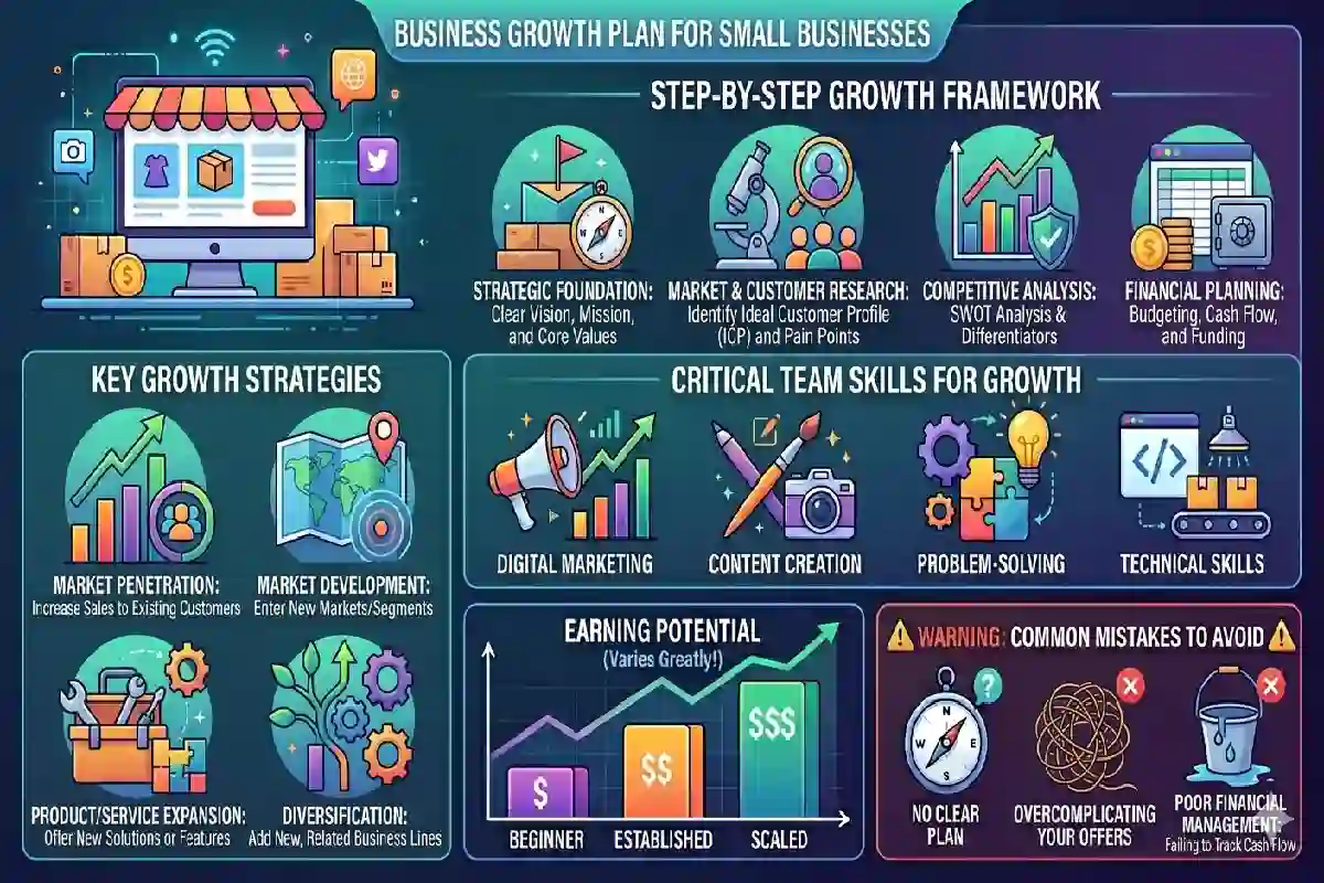 Business Growth Plan for Small Businesses Business Growth Plan for Small Businesses