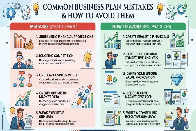 common business plan mistake