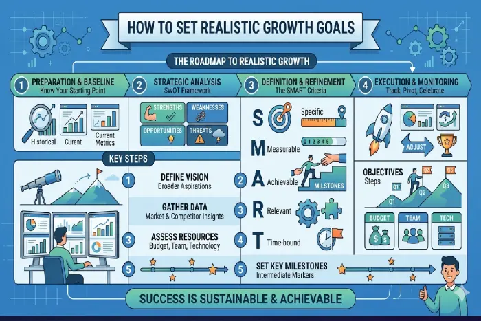 how to set realistic growth