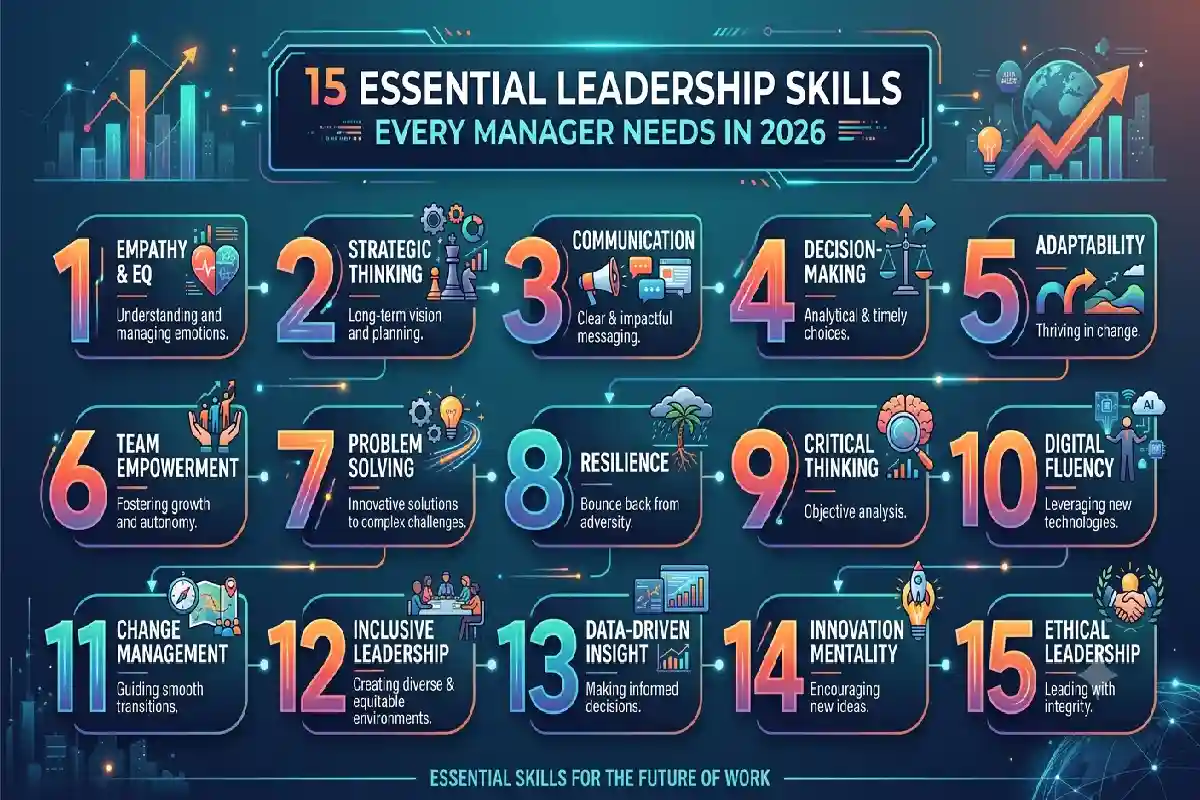 15 Essential Leadership Skills Every Manager Needs in 2026