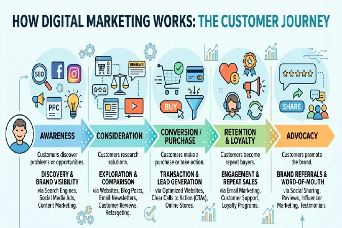 how digital marketing