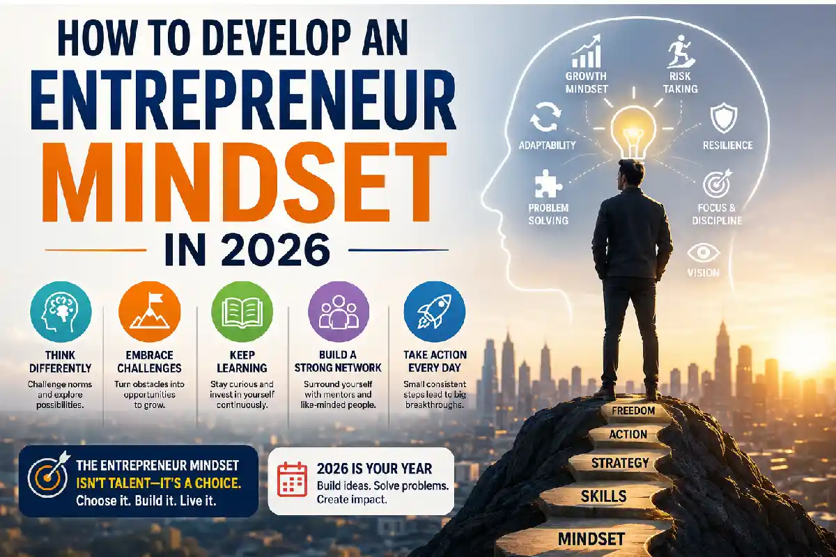 How to Develop an Entrepreneur Mindset in 2026 (10 Habits) How to Develop an Entrepreneur Mindset in 2026 (10 Habits)