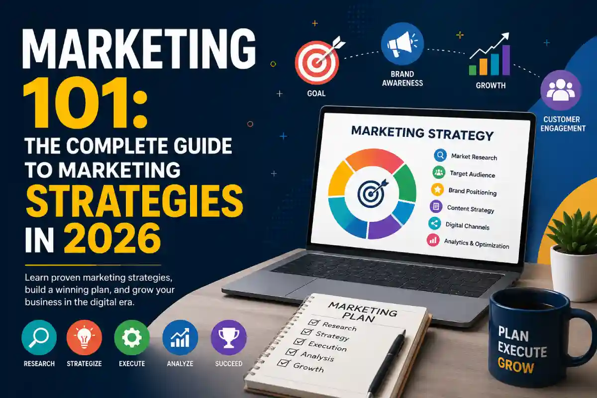 Marketing 101: The Complete Guide to Marketing Strategies in 2026 Marketing 101: The Complete Guide to Marketing Strategies in 2026