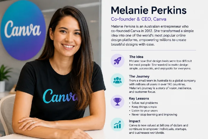 melanie perkins