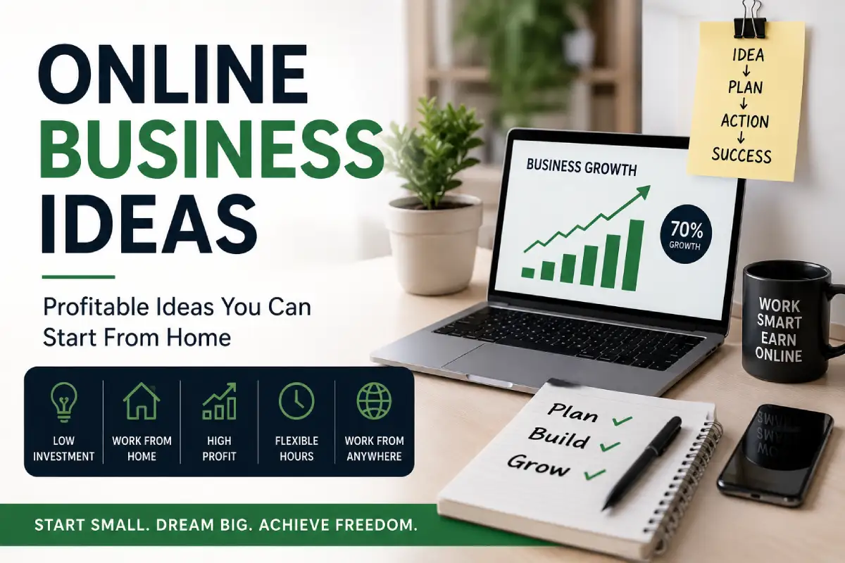 Profitable Online Business Ideas to Start in 2026 Profitable Online Business Ideas to Start in 2026