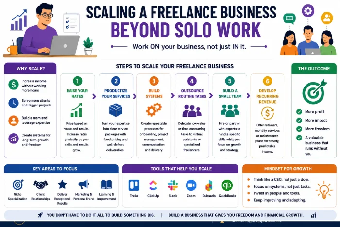 scaling a freelance business