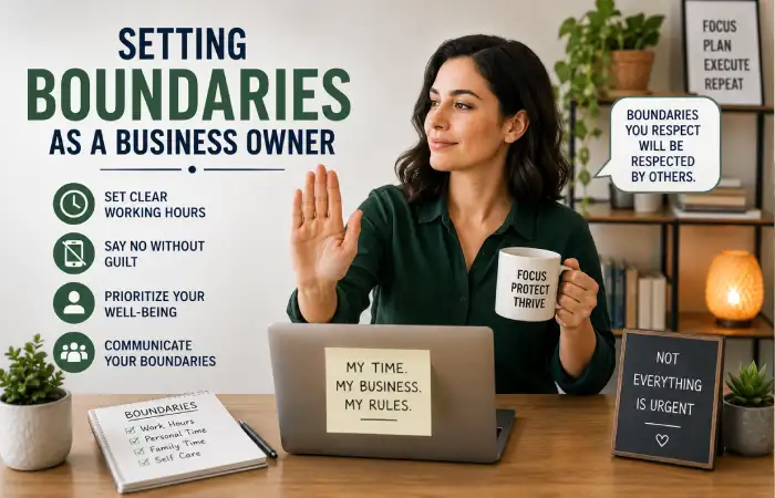 setting boundaries as a business owner
