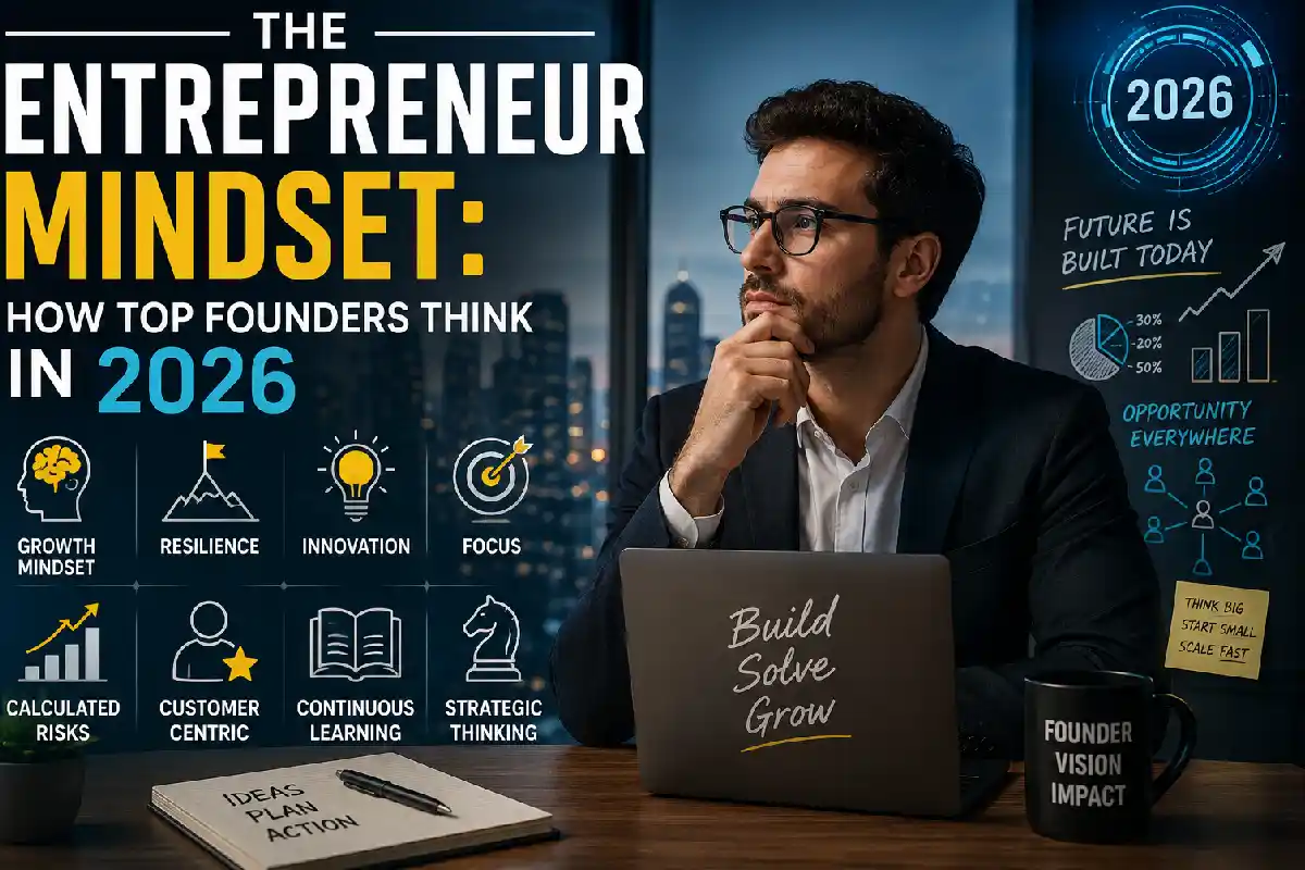 The Entrepreneur Mindset: How Top Founders Think in 2026