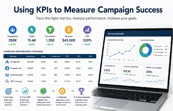 using kpis to measure campaign success