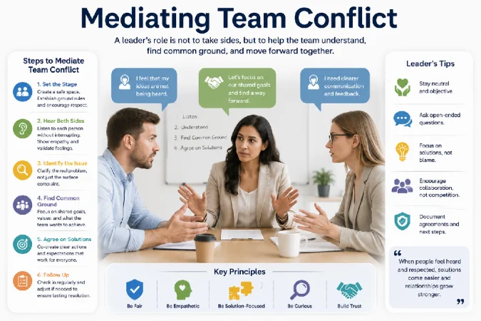 Mediating Team Conflict