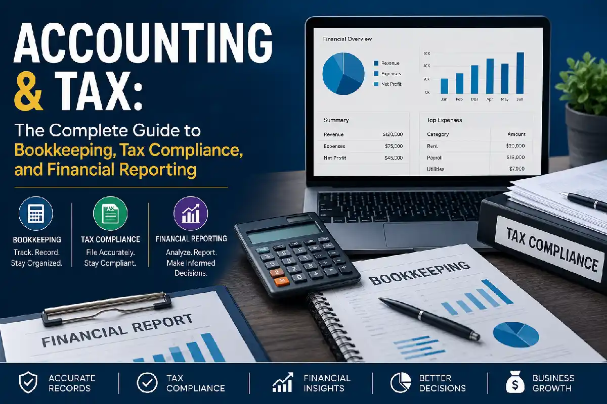 Accounting & Tax: The Complete Guide to Bookkeeping, Tax Compliance, and Financial Reporting
