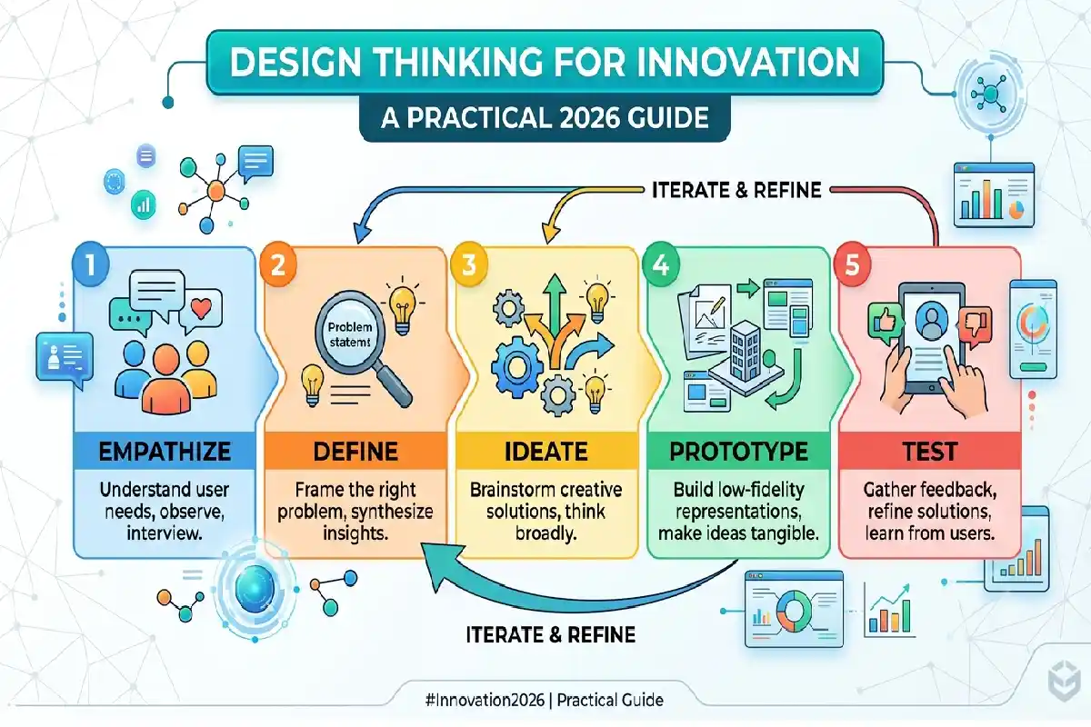 Design Thinking for Innovation: A Practical 2026 Guide Design Thinking for Innovation: A Practical 2026 Guide