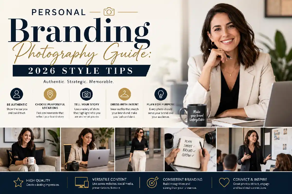 Personal Branding Photography Guide: 2026 Style Tips Personal Branding Photography Guide: 2026 Style Tips