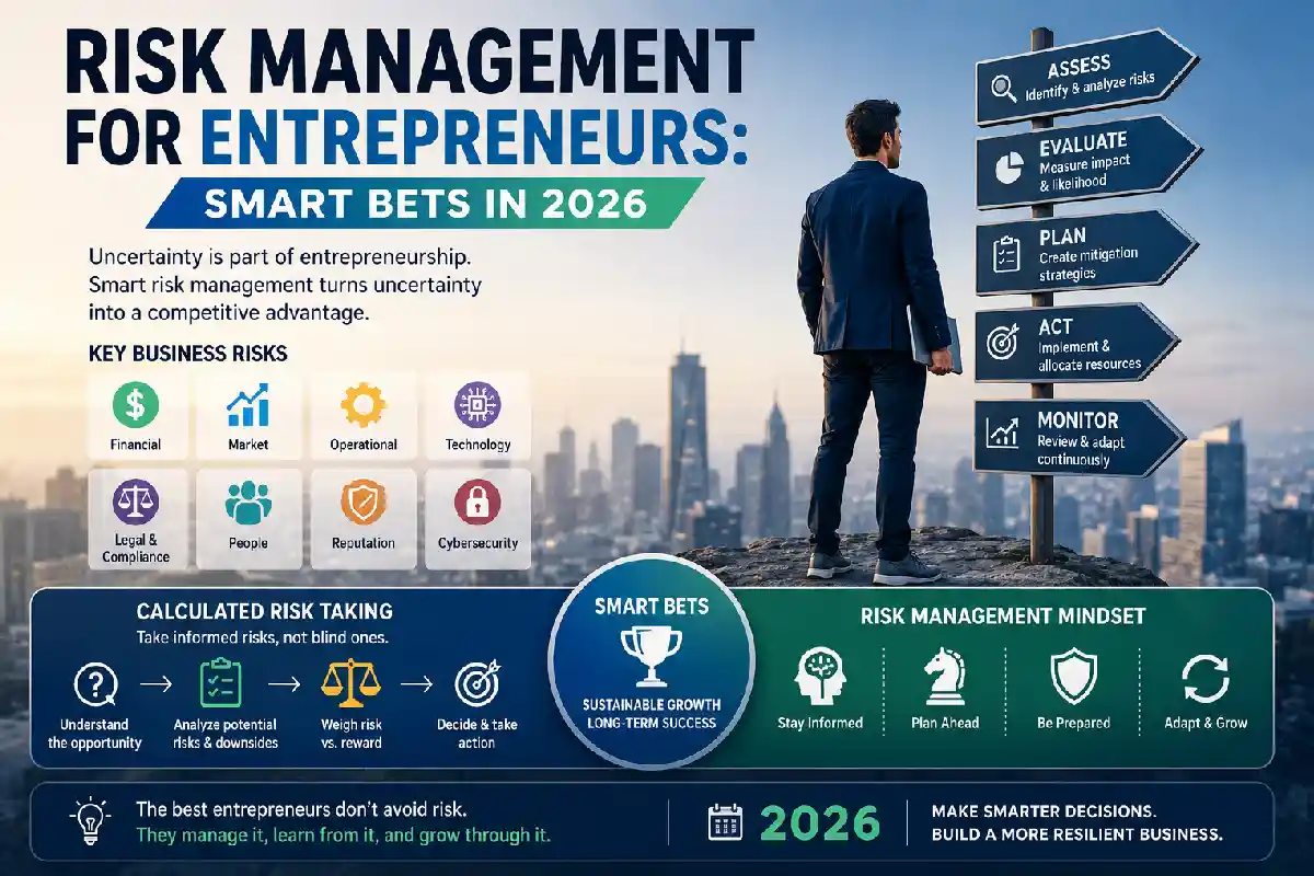 Risk Management for Entrepreneurs: Smart Bets in 2026 Risk Management for Entrepreneurs: Smart Bets in 2026