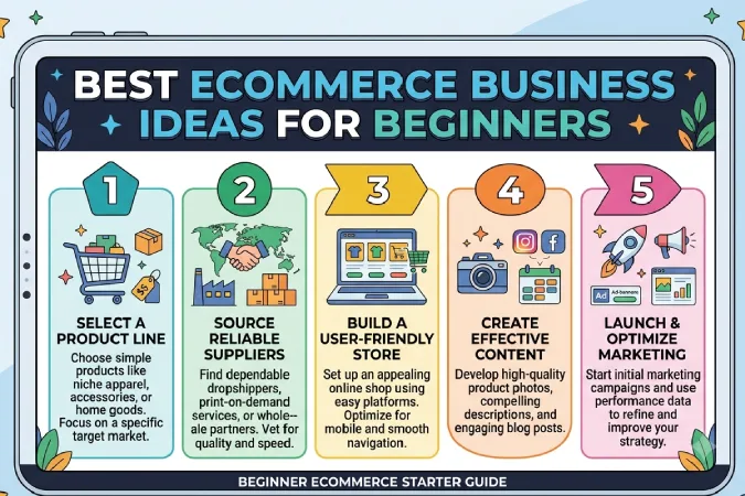 Best Ecommerce Business Ideas for Beginners