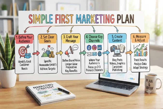 Build a Simple First Marketing Plan