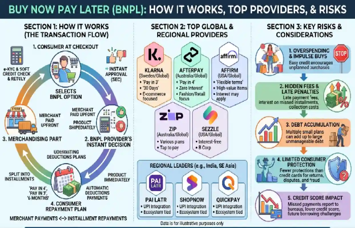 Buy Now Pay Later (BNPL): How It Works, Top Providers, and Risks Buy Now Pay Later (BNPL): How It Works, Top Providers, and Risks