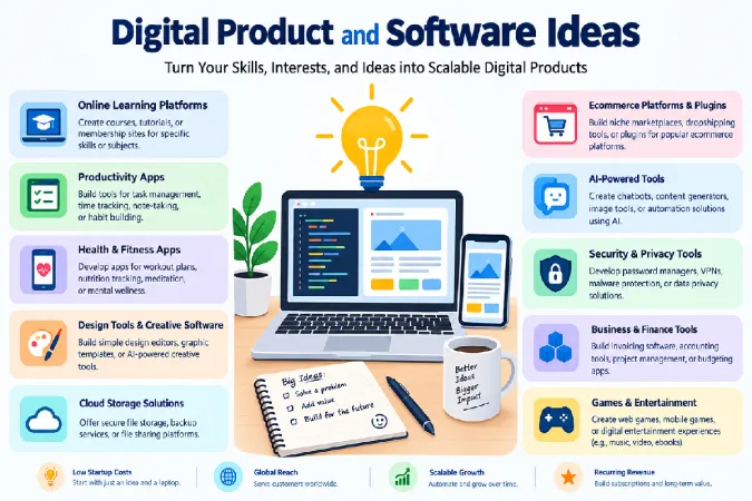 Digital Product and Software Ideas