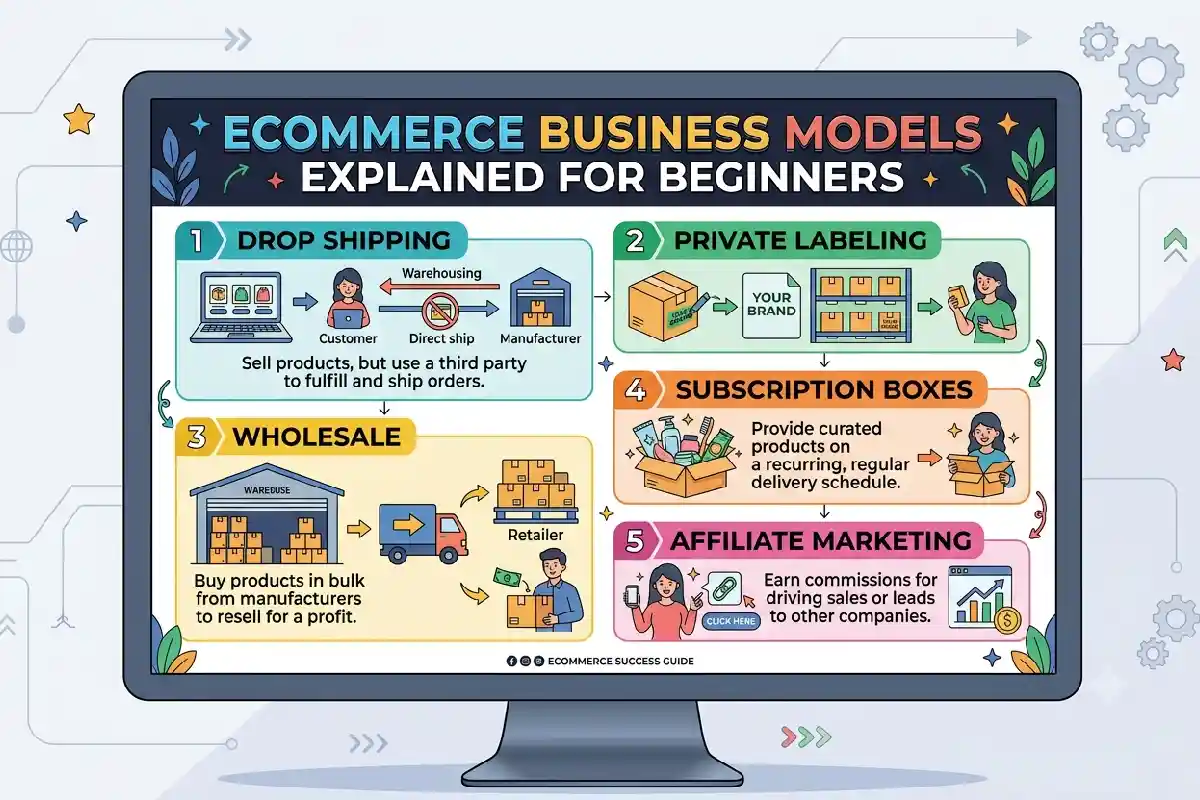 Ecommerce Business Models Explained for Beginners
