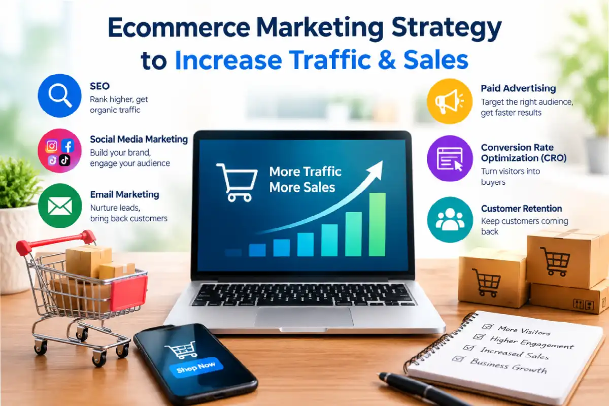 Ecommerce Marketing Strategy to Increase Traffic & Sales