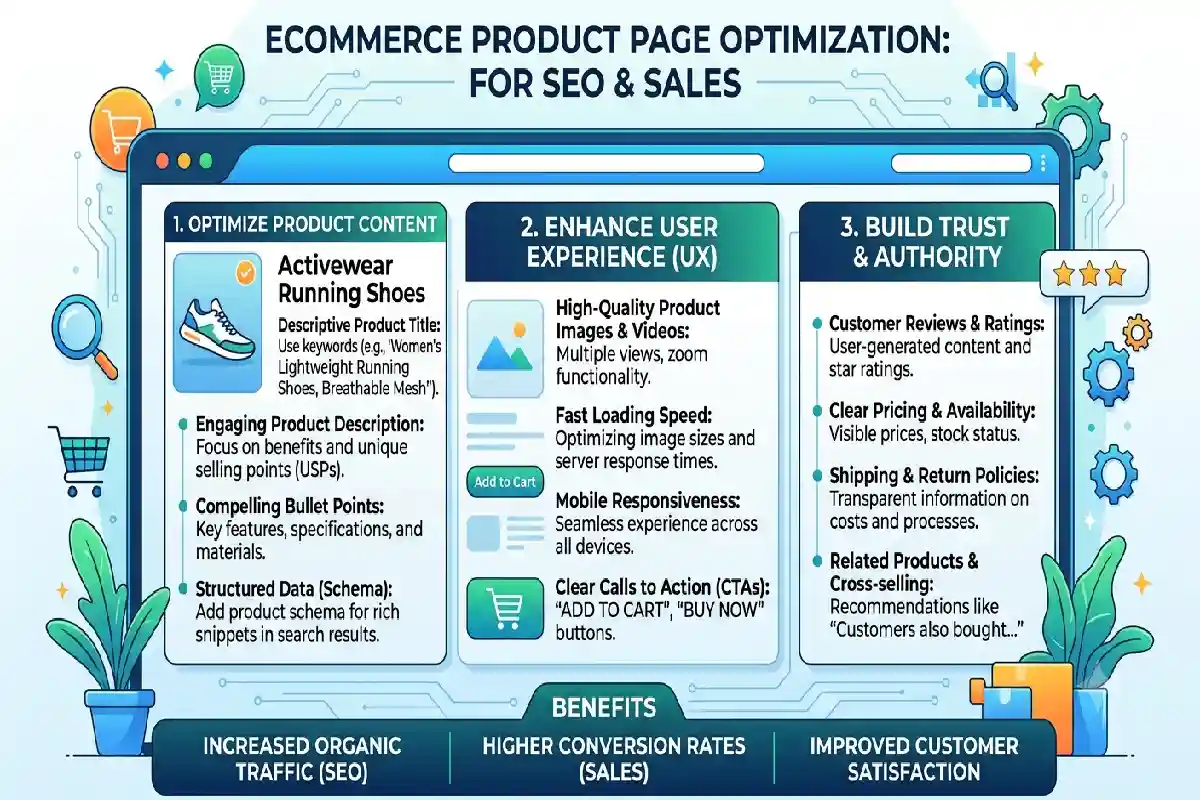 Ecommerce Product Page Optimization for SEO & Sales Ecommerce Product Page Optimization for SEO & Sales