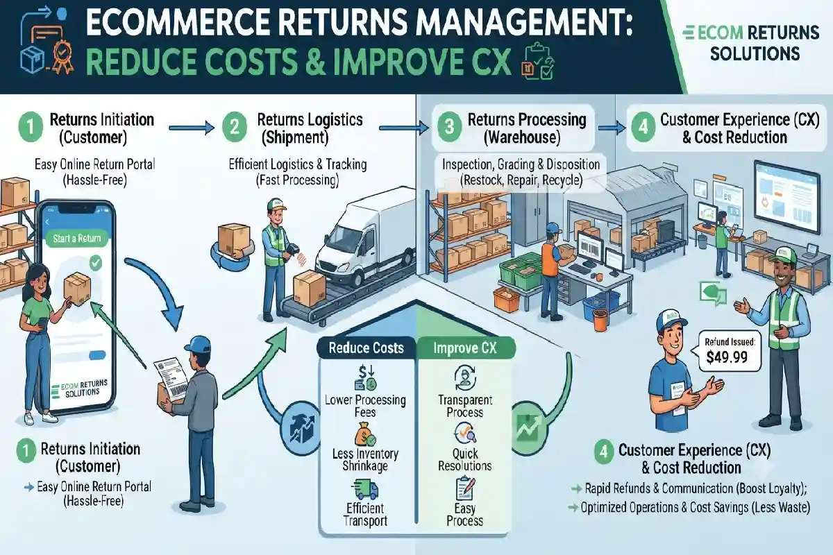 Ecommerce Returns Management: Reduce Costs & Improve CX Ecommerce Returns Management: Reduce Costs & Improve CX