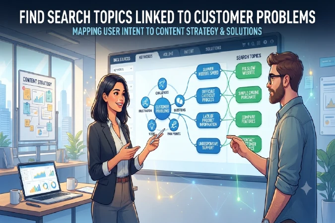 Find Search Topics Linked to Customer Problems