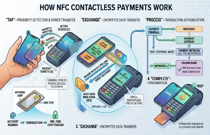 How NFC Contactless Payments Work