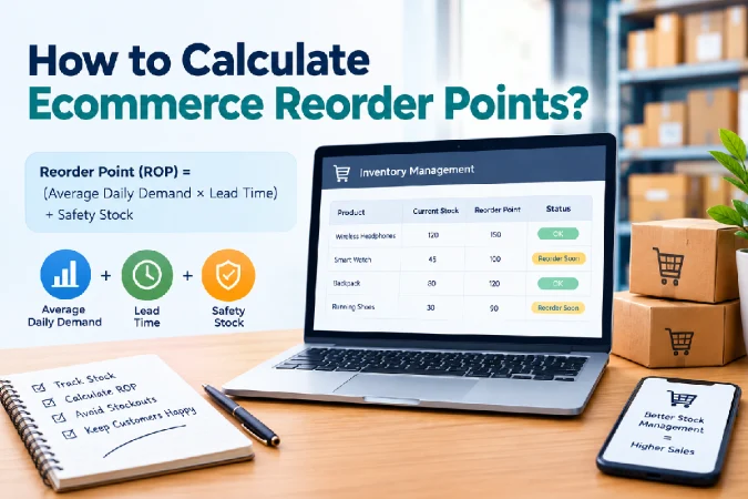 How to Calculate Ecommerce Reorder Points