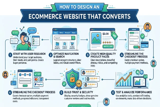 How to Design an Ecommerce Website That Converts How to Design an Ecommerce Website That Converts