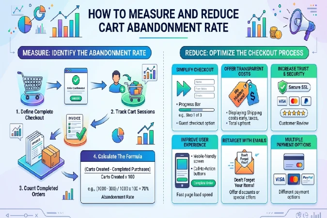 How to Measure and Reduce Cart Abandonment Rate