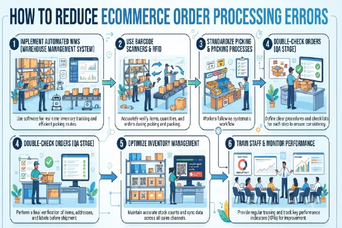 How to Reduce Ecommerce Order Processing