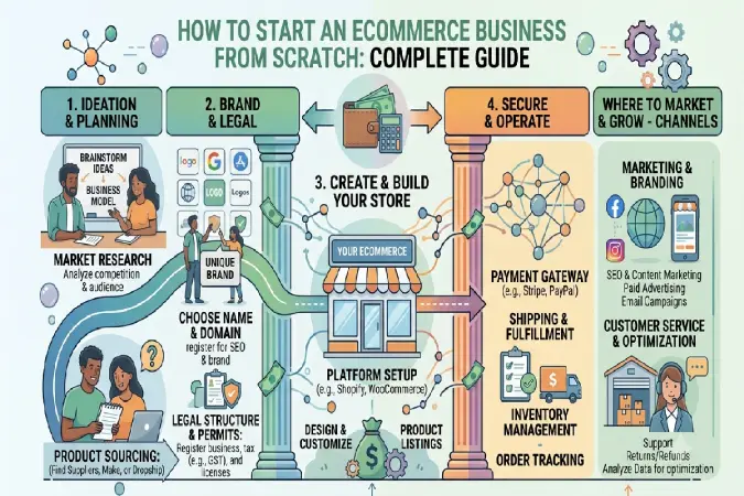 How to Start an Ecommerce Business