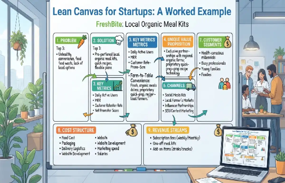 Lean Canvas for Startups: A Worked Example Lean Canvas for Startups: A Worked Example