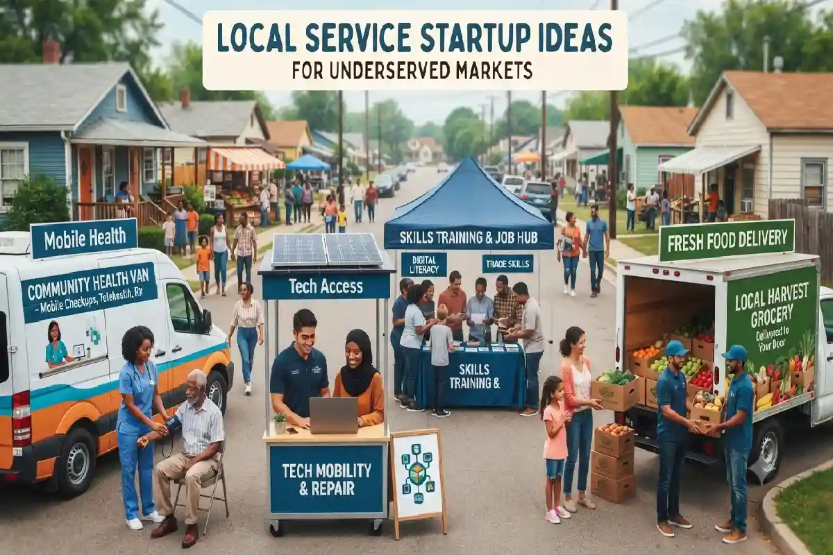 Local Service Startup Ideas for Underserved Markets Local Service Startup Ideas for Underserved Markets