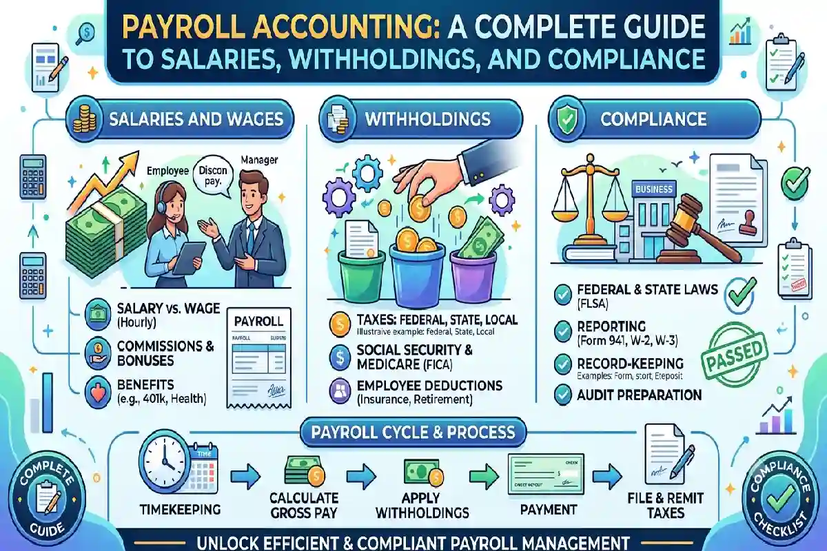 Payroll Accounting: A Complete Guide to Salaries, Withholdings, and Compliance