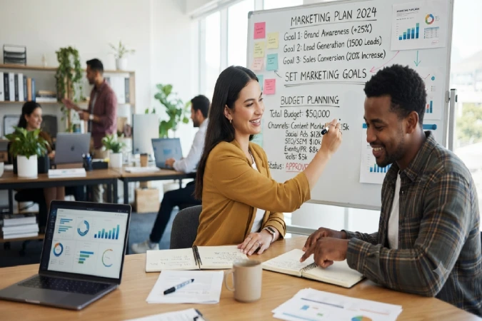 Set Marketing Goals and a Realistic Budget