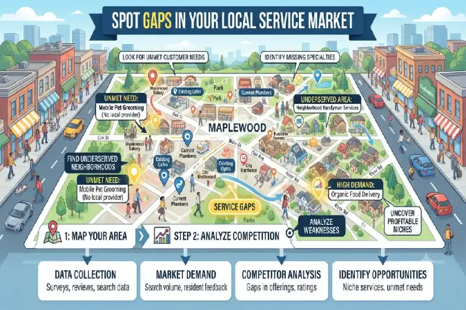 Spot Gaps in Your Local Service Market