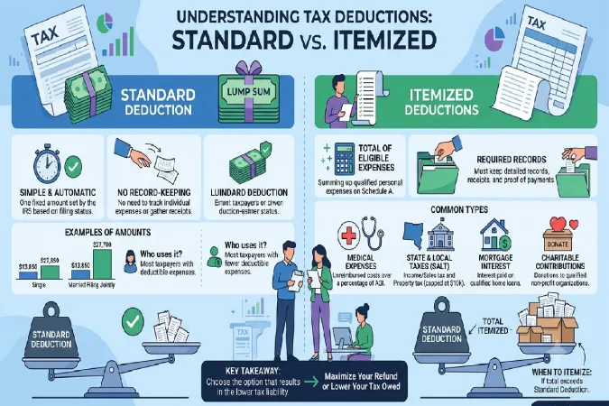 Standard vs. Itemized Deductions