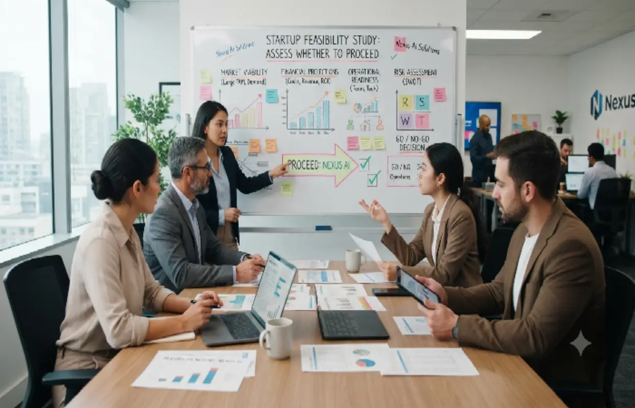 Startup Feasibility Study: Assess Whether to Proceed Startup Feasibility Study: Assess Whether to Proceed